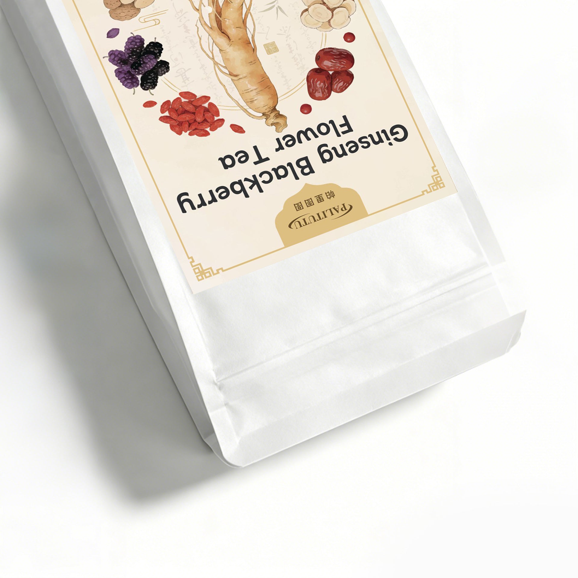 Men’s Daily Vitality Ginseng Mulberry Herbal Tea Sachets, 7-In-1 Wild Herbal Complex With Maca & Goji, Natural Energy Booster To Beat Daytime Fatigue, Earthy Fruity Low-Sip Tonic For Busy Guys & Night Shift Workers