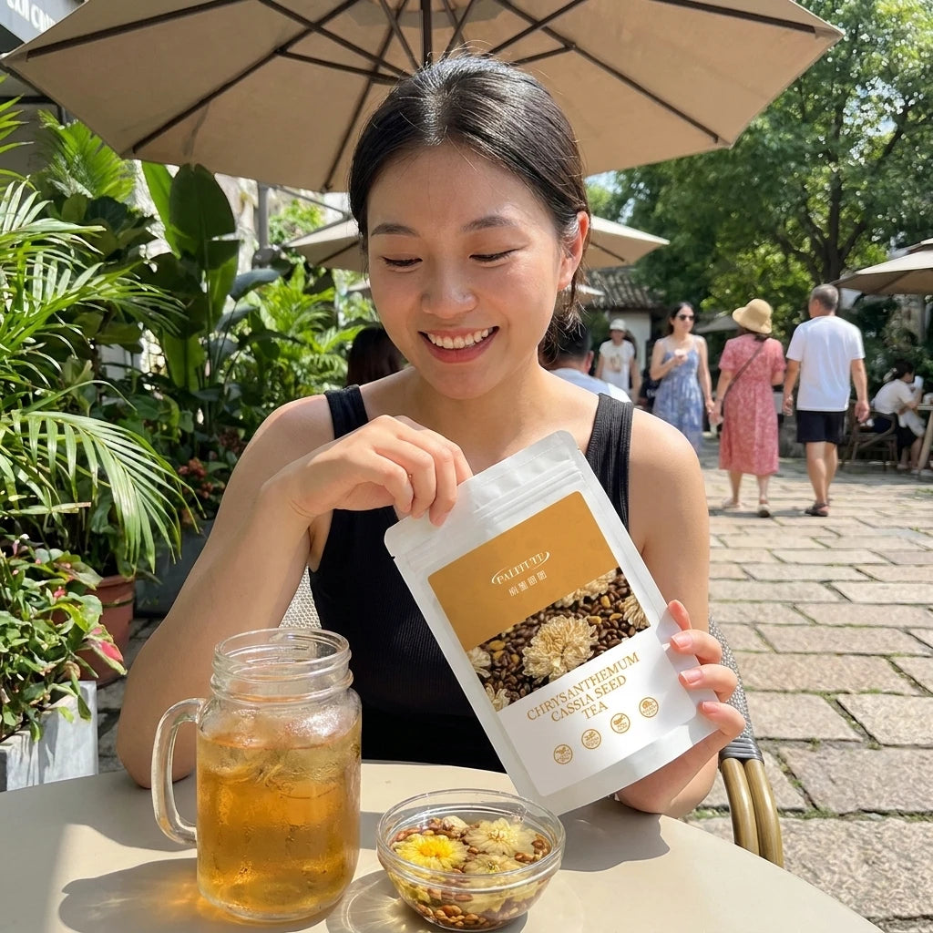 Chrysanthemum & Cassia Seed Tea - 多角度 03