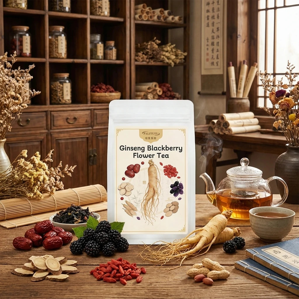 Ginseng & Blackberry Flower Tea - 多角度 02