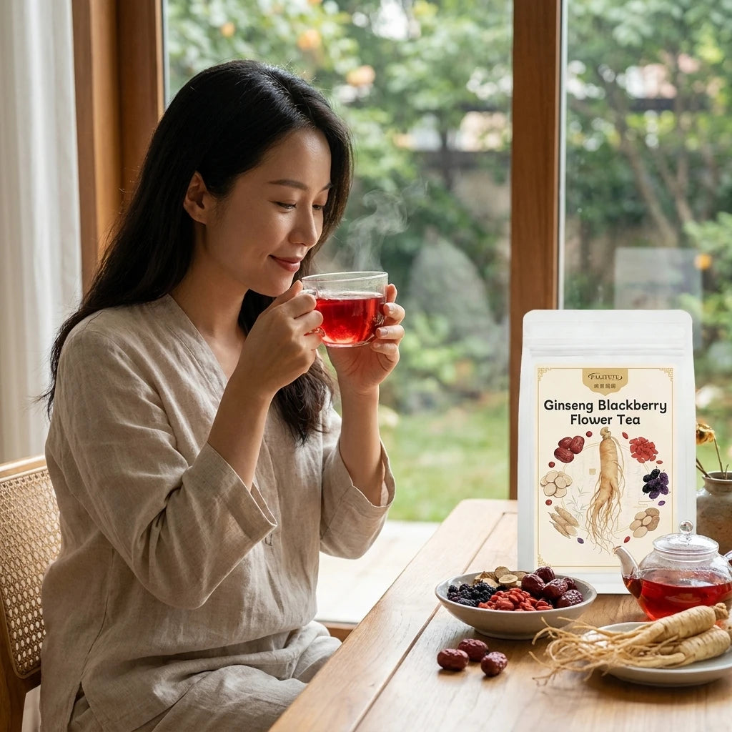 Ginseng & Blackberry Flower Tea - 多角度 04