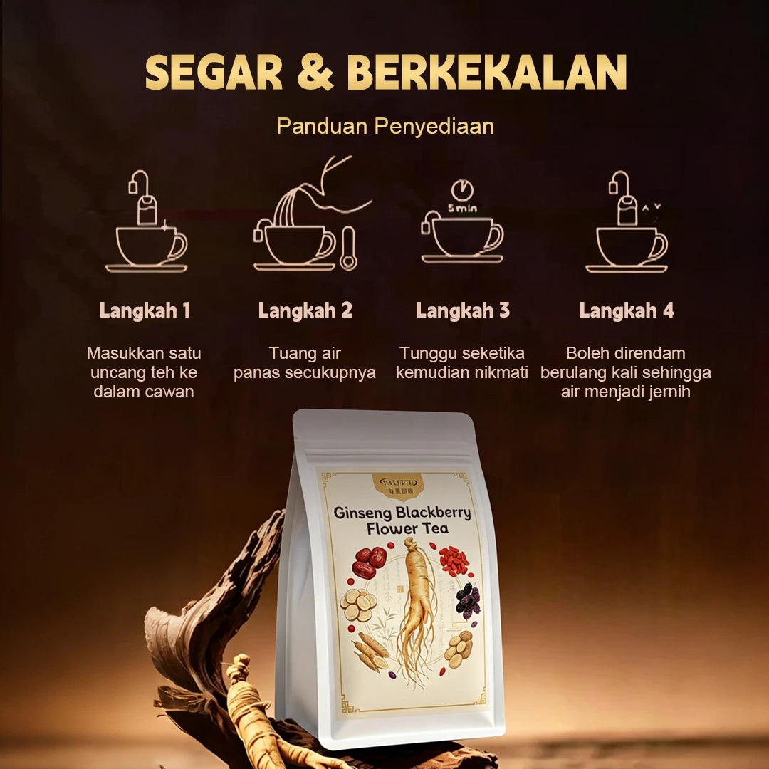 Ginseng & Blackberry Flower Tea - 主图 15