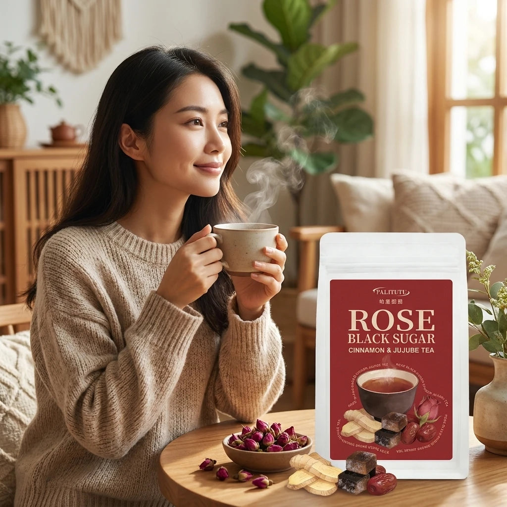 Rose, Brown Sugar, Ginger & Jujube Tea - 多角度 04