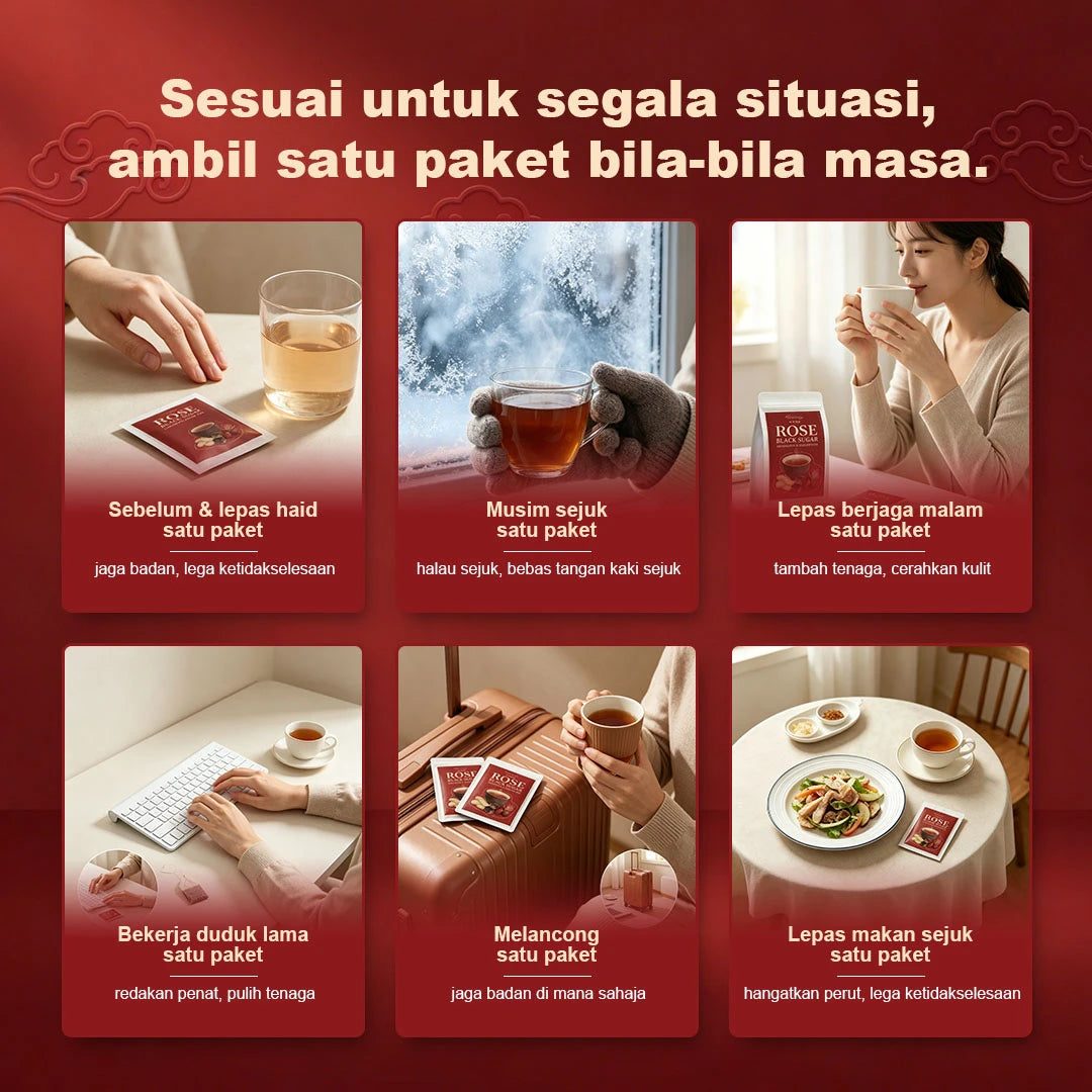 Rose, Brown Sugar, Ginger & Jujube Tea - 主图 11