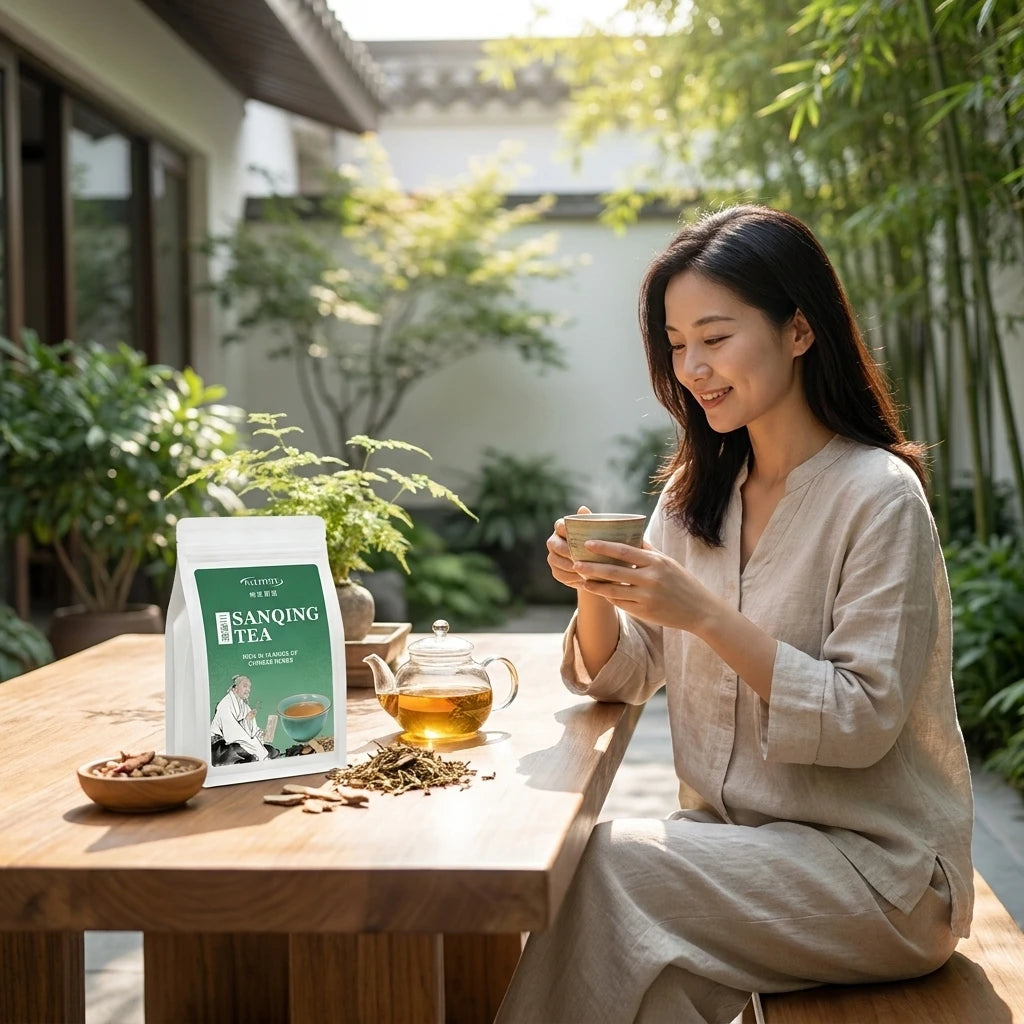 Sanqing Herbal Tea - 多角度 04
