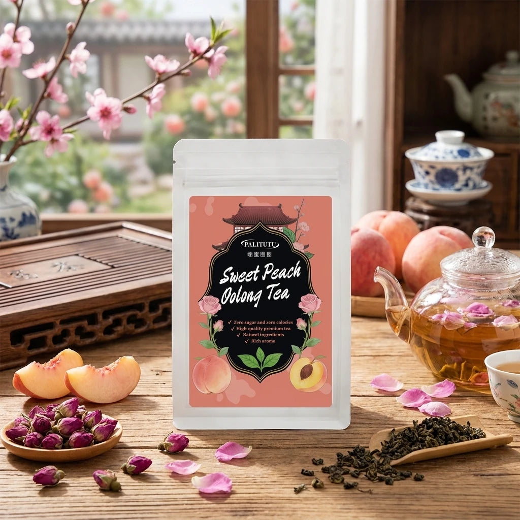 Sweet Peach Oolong Tea - 多角度 02