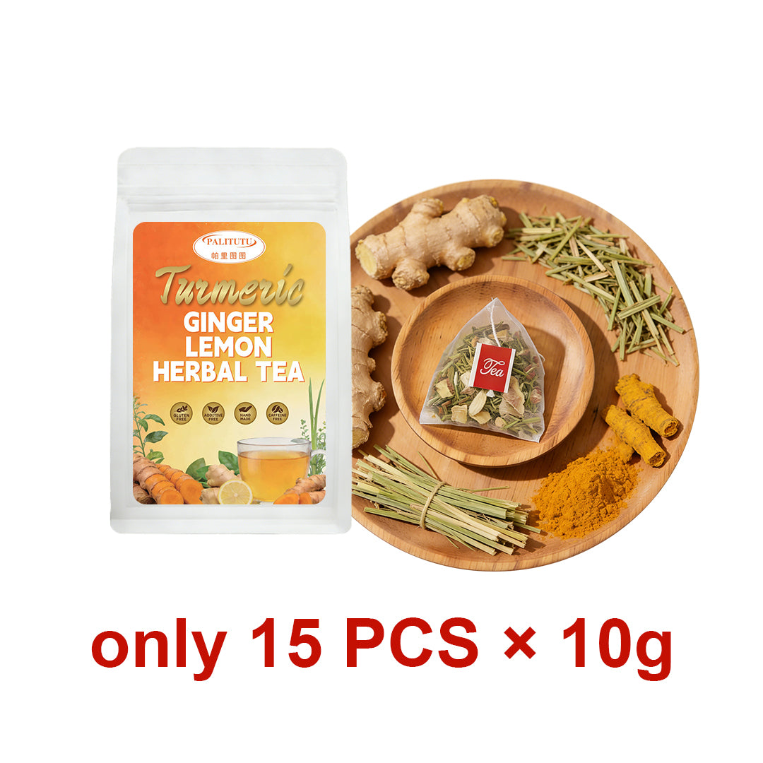 Chilly Body & Body Discomfort? Turmeric Ginger Herbal Tea, Natural Warmth & Calming Botanical Support For All Genders, Caffeine-Free Pure Herbal Blend For Daily Body Comfort & Overall Wellness
