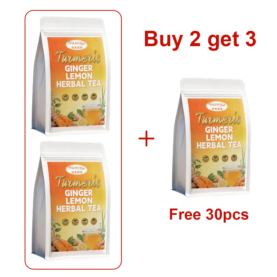 Chilly Body & Body Discomfort? Turmeric Ginger Herbal Tea, Natural Warmth & Calming Botanical Support For All Genders, Caffeine-Free Pure Herbal Blend For Daily Body Comfort & Overall Wellness