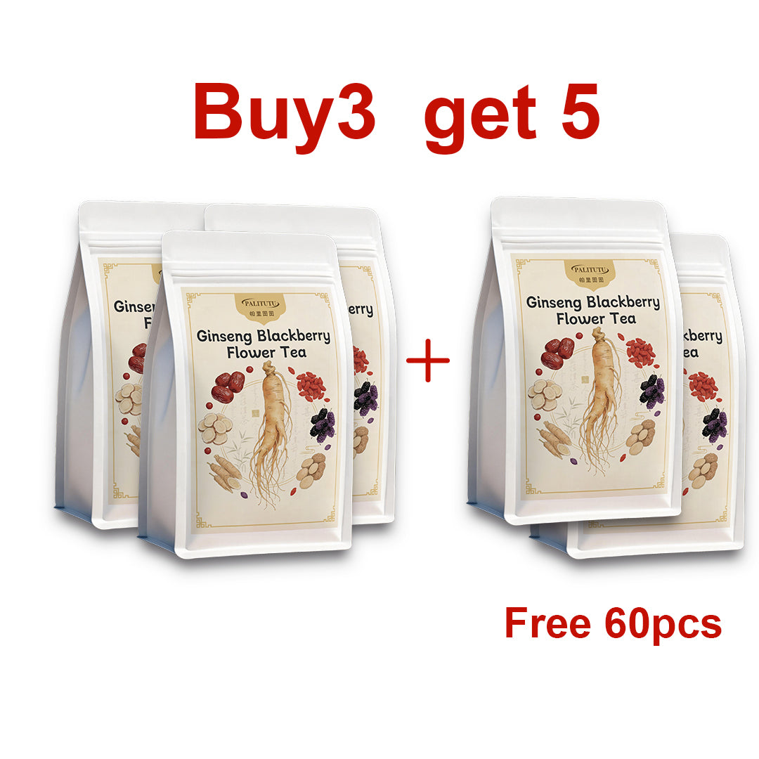 Men’s Daily Vitality Ginseng Mulberry Herbal Tea Sachets, 7-In-1 Wild Herbal Complex With Maca & Goji, Natural Energy Booster To Beat Daytime Fatigue, Earthy Fruity Low-Sip Tonic For Busy Guys & Night Shift Workers