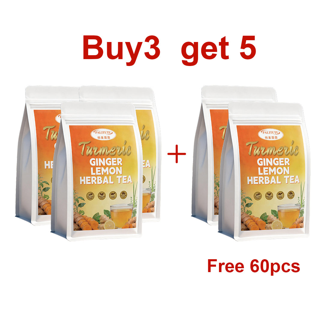 Chilly Body & Body Discomfort? Turmeric Ginger Herbal Tea, Natural Warmth & Calming Botanical Support For All Genders, Caffeine-Free Pure Herbal Blend For Daily Body Comfort & Overall Wellness