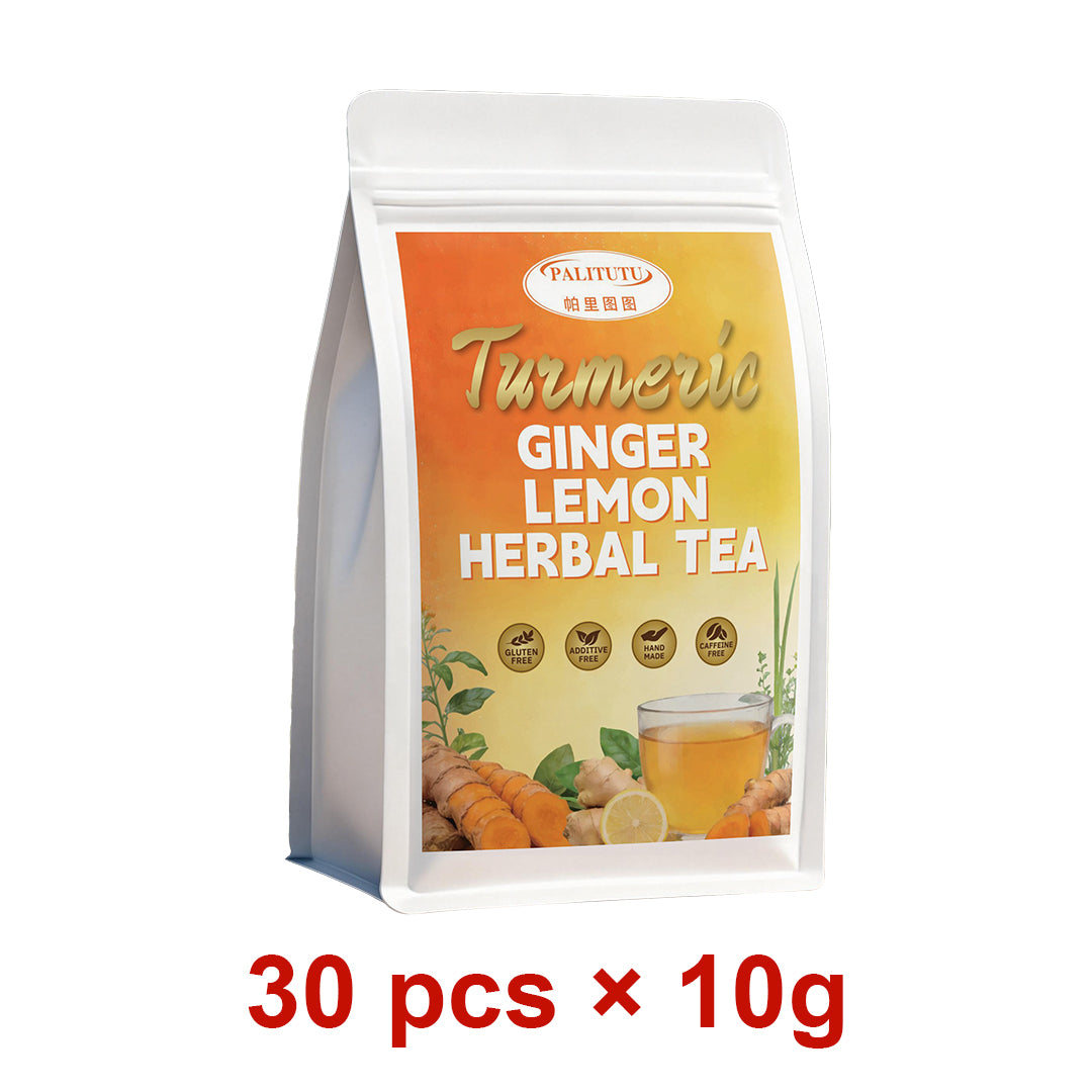 Chilly Body & Body Discomfort? Turmeric Ginger Herbal Tea, Natural Warmth & Calming Botanical Support For All Genders, Caffeine-Free Pure Herbal Blend For Daily Body Comfort & Overall Wellness